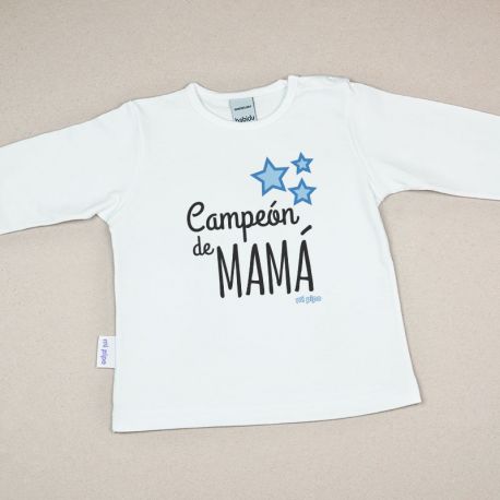 Camiseta o Sudadera Bebé y Niño/a Campeón de Mamá