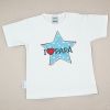 Camiseta o Sudadera Bebé y Niño/a  I love Papá con estrella