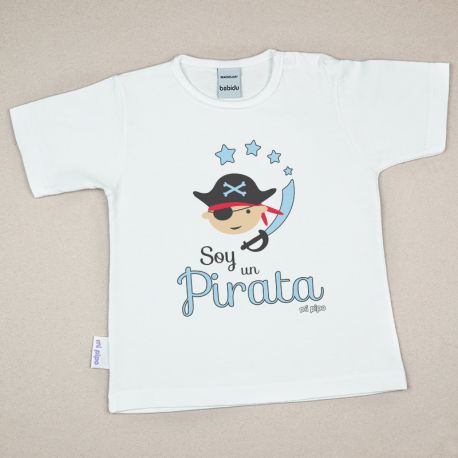 Camiseta o Sudadera Bebé y Niño/a Soy un Pirata