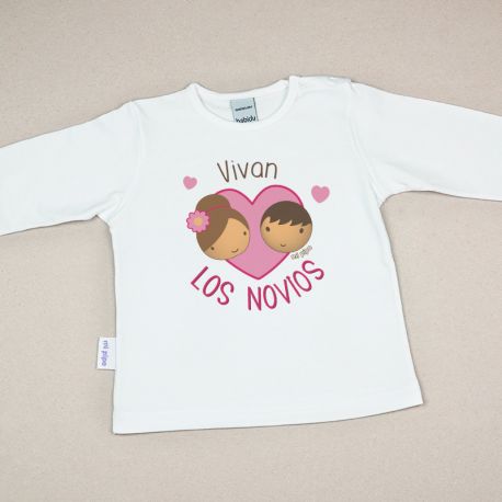 Camiseta o Sudadera Bebé y Niño/a Vivan los Novios