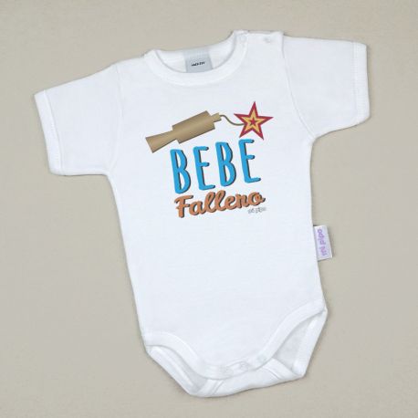 Babidu Body Basic Funny I Love Mommy with Pink Star