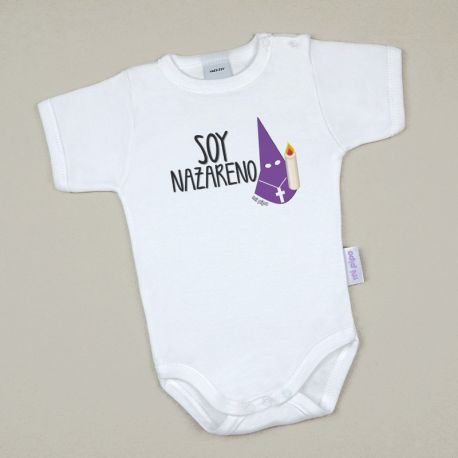 Babidu Body Basic Funny I Love Mommy with Pink Star