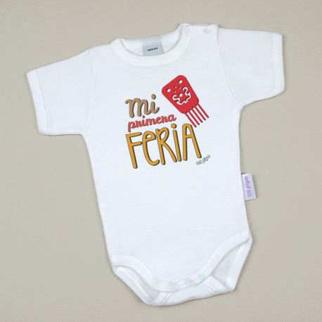 Babidu Body Basic Funny I Love Mommy with Pink Star