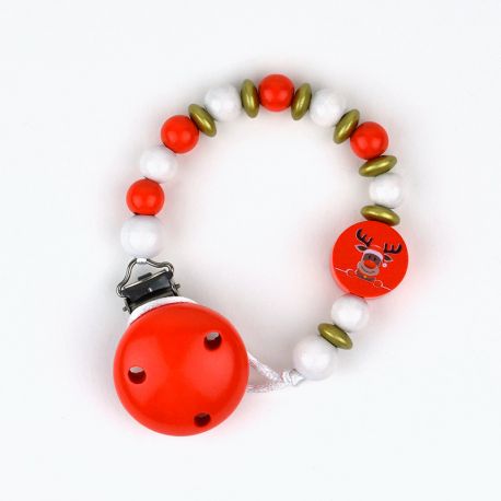 Wood chain Star Shades of Pink not Personalized