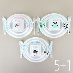 PROMO Cajita Baby Babero no personalizada, compra 5 y te regalamos 1