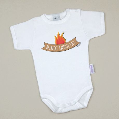 Babidu Body Basic Funny I Love Mommy with Pink Star