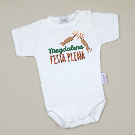 Babidu Body Basic Funny I Love Mommy with Pink Star