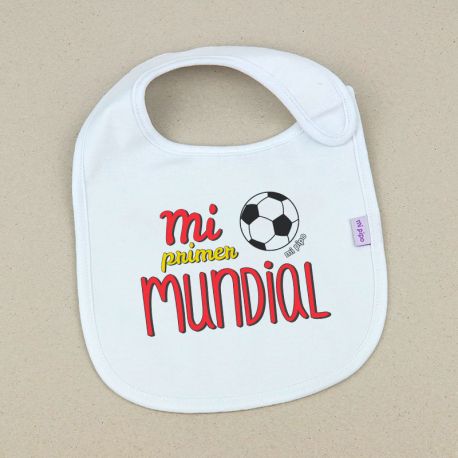 Babero Divertido Mi primer Mundial