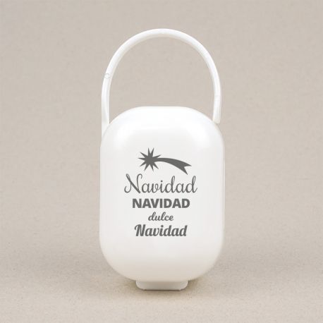 Cajita Portachupetes Navidad, Navidad, dulce Navidad