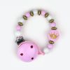 Wood chain Pink Crown not Personalized