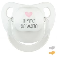 Baby Pacifier Super Dad is Cool Blue Pastel
