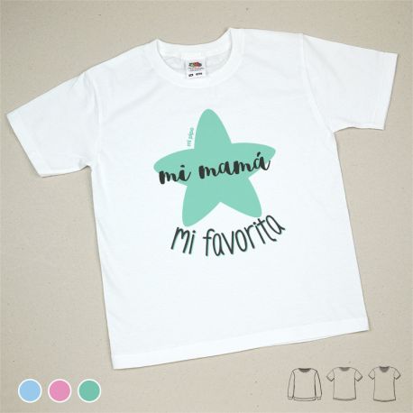 Babidu Body Basic Funny I Love Mommy with Pink Star