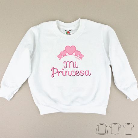 Camiseta o Sudadera Niño/a Mi Princesa
