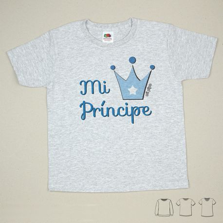 Camiseta o Sudadera Bebé y Niño/a Mi Príncipe