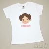 Camiseta o Sudadera Bebé y Niño/a Personalizada Princesa Leia