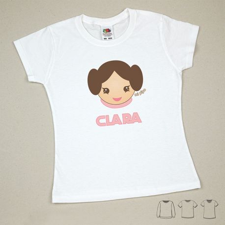 Camiseta o Sudadera Bebé y Niño/a Personalizada Princess