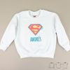 Camiseta o Sudadera Niño/a Nombre + Superman