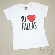 Camiseta o Sudadera Niño/a Yo corazón Fallas