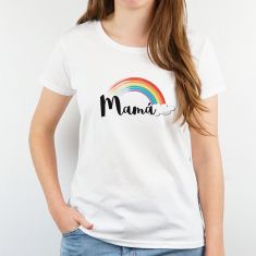 Camiseta o Sudadera Personalizada Mamá Arcoiris