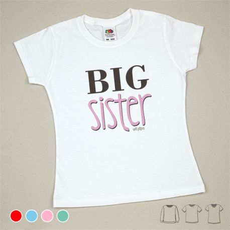 Camiseta o Sudadera Niño/a Big Sister