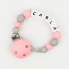 Silicone Chain Personalized Pink