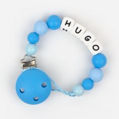 Silicone Chain Personalized Blue