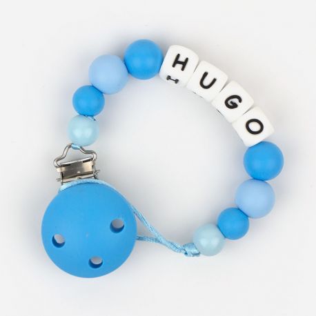 Silicone Chain Personalized Blue