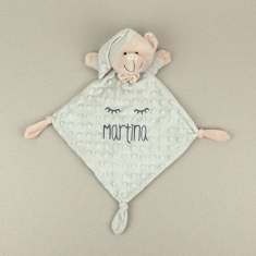 Dou-Dou Classic Extra Soft Gray +0M Personalized