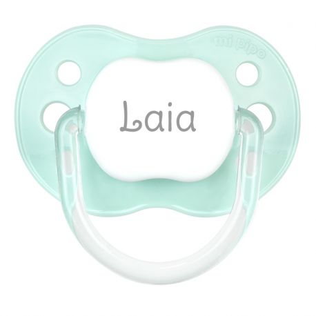 PTL Mint personalized New Classic pacifier