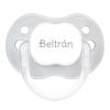 PTL Gray personalized New Classic pacifier