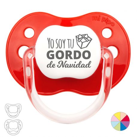 Classic Pacifier Christmas, Walk walk walk  La Marimorena   Red