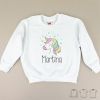 Camiseta o Sudadera Bebé y Niño/a Personalizada Unicornio