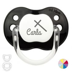 Holly Week Cross Personalized Pacifier
