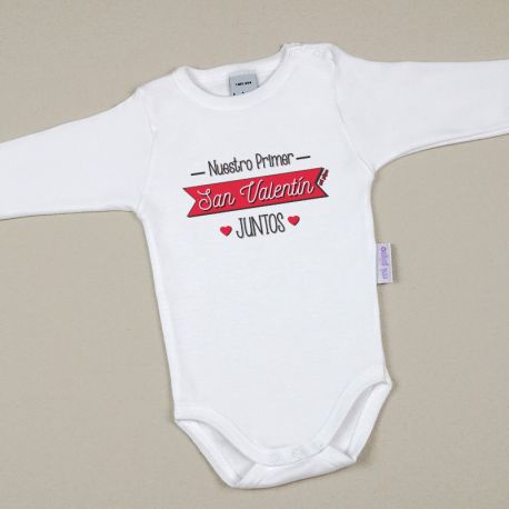 Babidu Body Basic Funny I Love Mommy with Pink Star