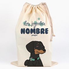 Saco Navideño para Regalos Reno Rudolph personalizado