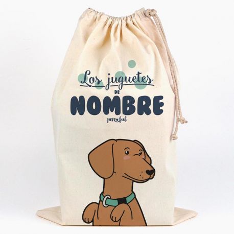 Saco Navideño para Regalos Reno Rudolph personalizado