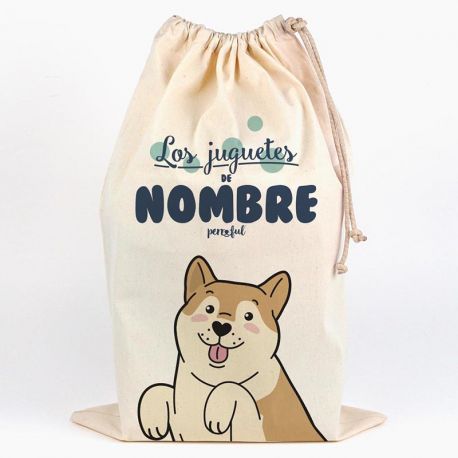 Saco Navideño para Regalos Reno Rudolph personalizado