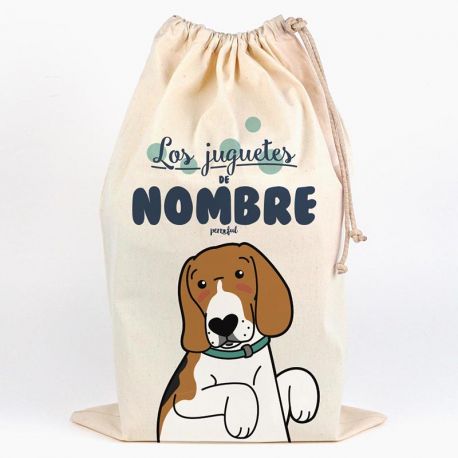 Saco Navideño para Regalos Reno Rudolph personalizado