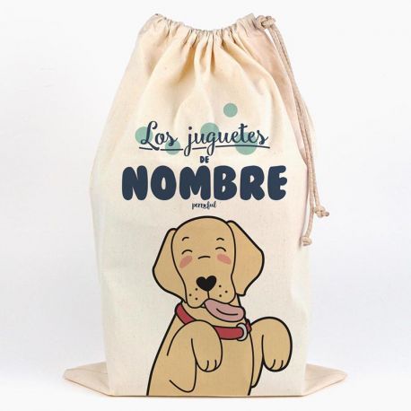 Saco Navideño para Regalos Reno Rudolph personalizado