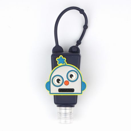 Botellita Gel Marino Robot Personalizada