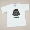 Camiseta o Sudadera Bebé y Niño/a Personalizada Darth Vader