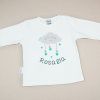 Camiseta o Sudadera Bebé y Niño/a Personalizada Nube Menta