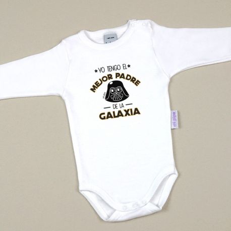 Babidu Body Divertido Yo tengo el mejor Padre de la Galaxia