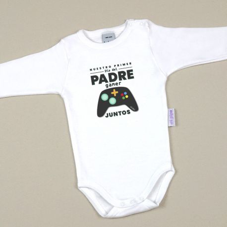 Babidu Body Basic Funny I Love Mommy with Pink Star