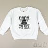 Camiseta o Sudadera Bebé y Niño/a Papá yo soy tu Hijo Máscara