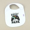 Babero Divertido Voy a ser gamer como mi Papá