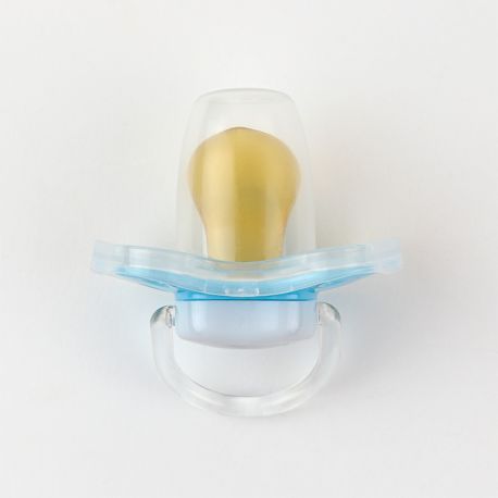 PTL White personalized New Classic pacifier