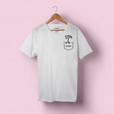 Babidu Body Basic Funny I Love Mommy with Pink Star