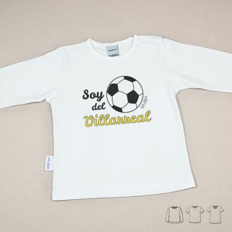 Camiseta o Sudadera Bebé y Niño/a Soy del Villarreal