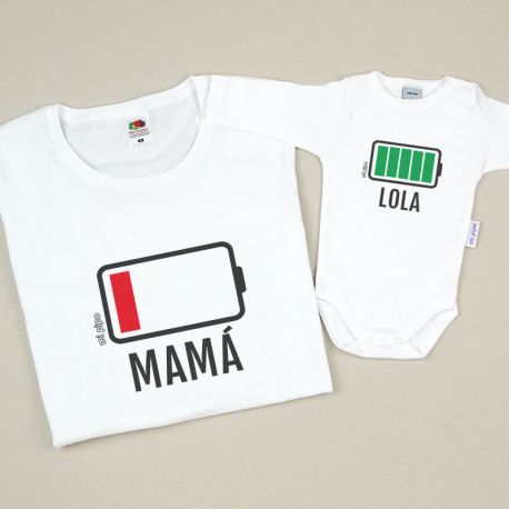 Babidu Body Basic Funny I Love Mommy with Pink Star